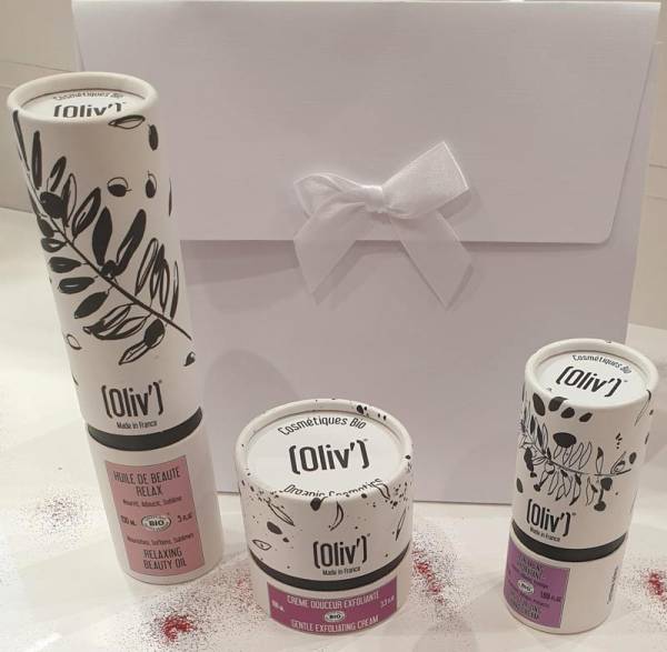 coffret hydratant belle peau Oliv